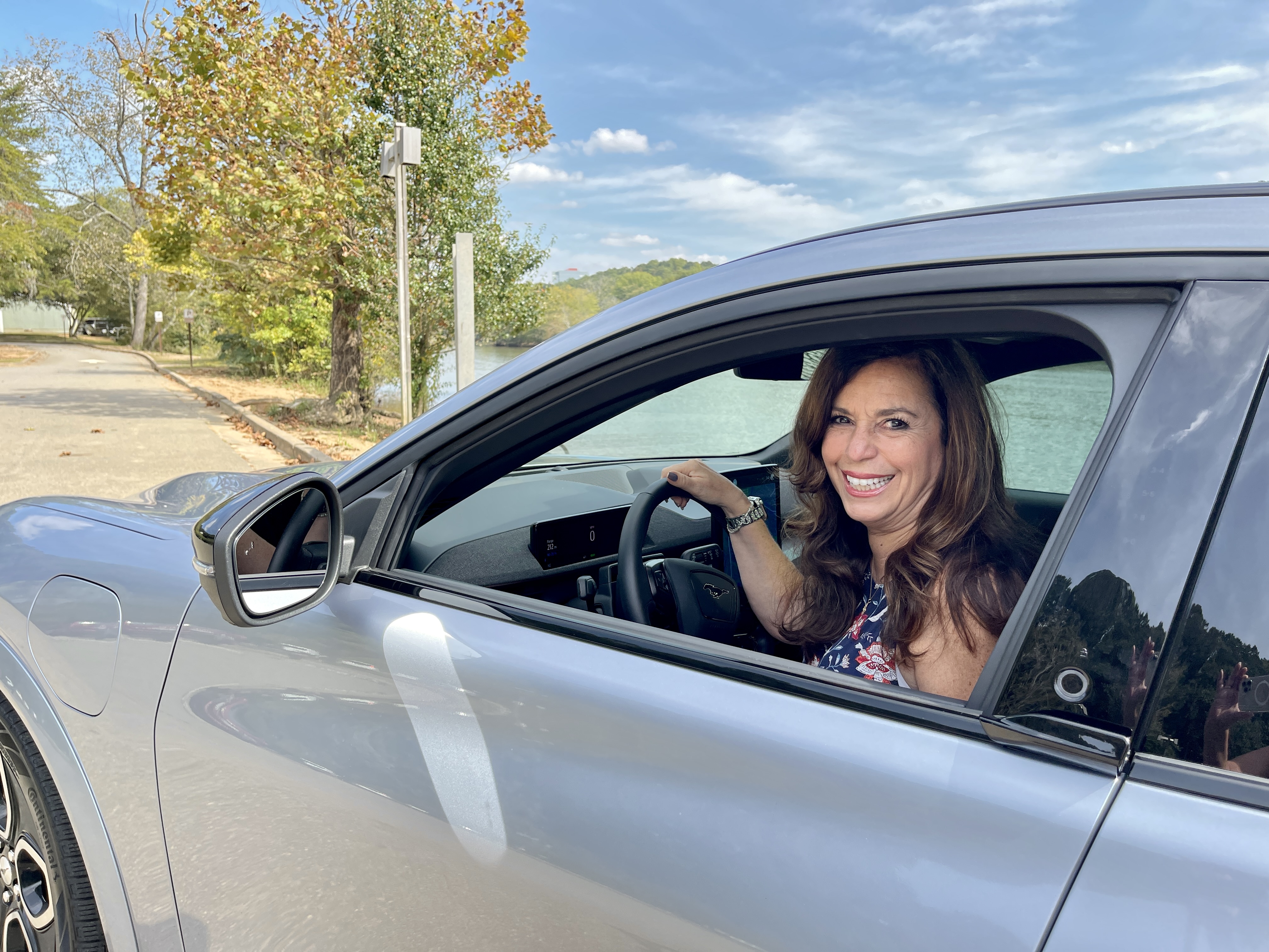 With millions of views on her TikTok videos, Lisa Holland is a go-to source for people curious about life with an electric vehicle.