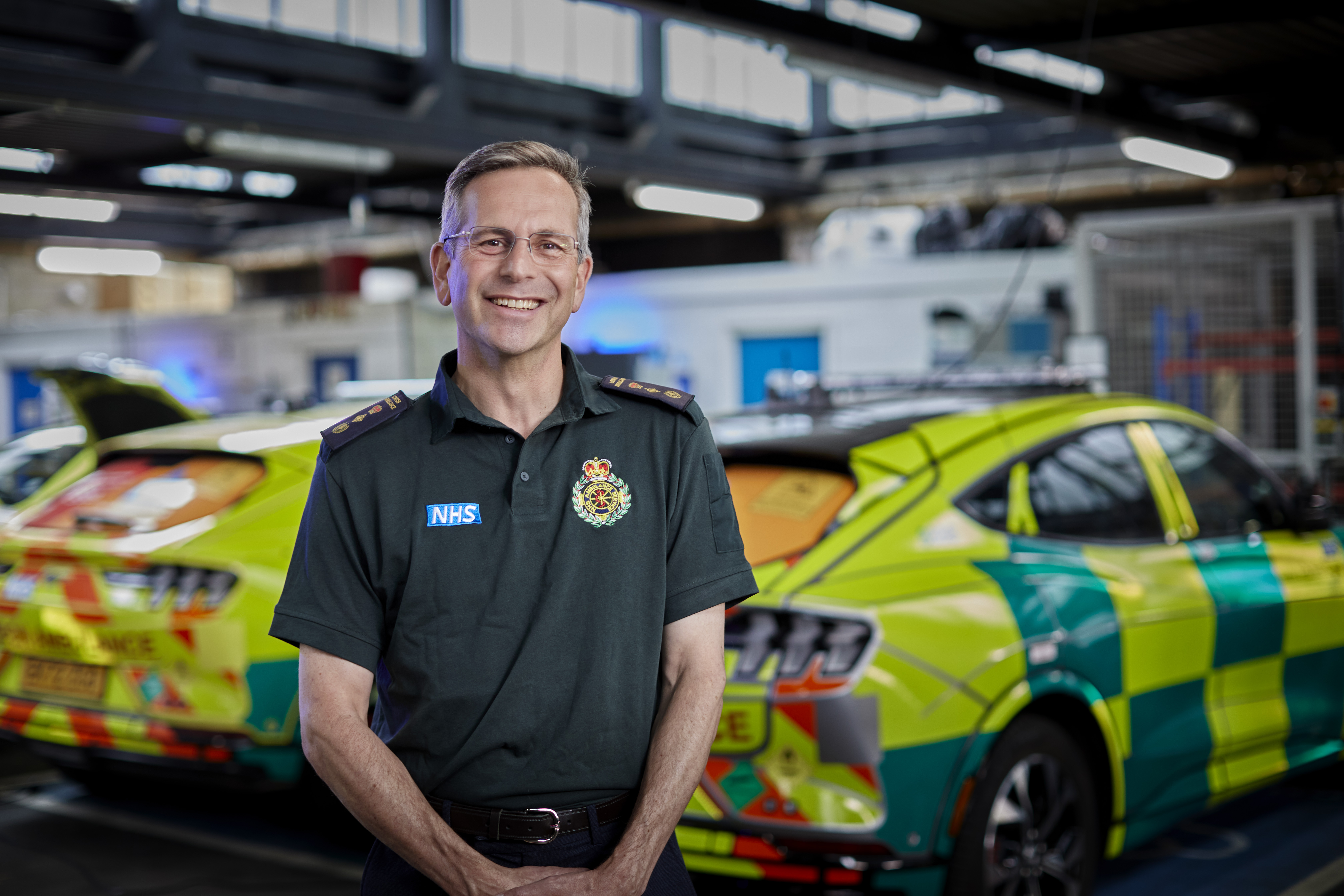 To get to incidents as quickly as possible 42 Fast Response Unit vehicles are used by paramedics at London Ambulance Service, all of which are specially adapted Ford Mustang Mach-E electric vehicle.