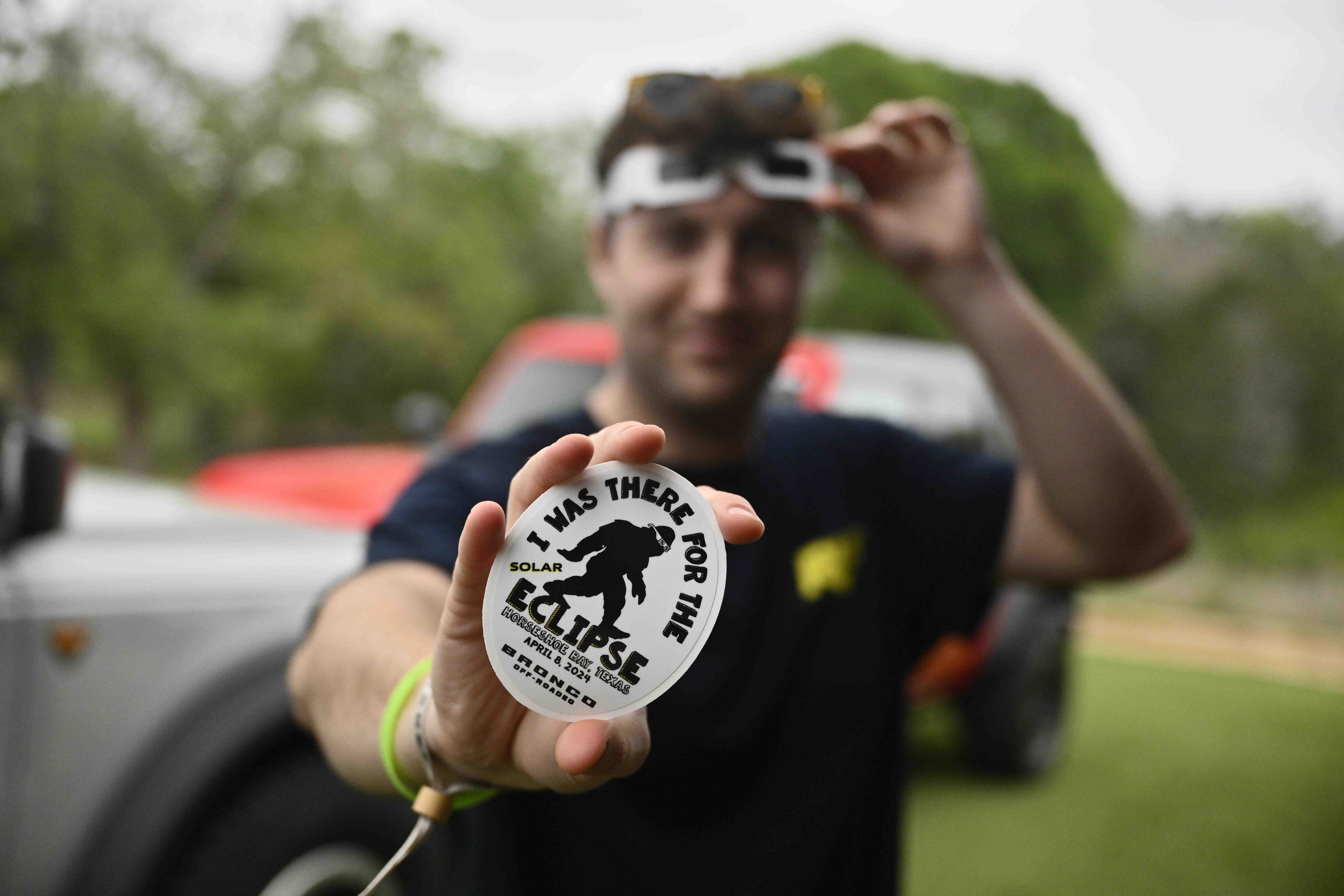 Bronco and Bronco Sport customers can sign up for a limited availability, special viewing opportunity to experience the total solar eclipse on April 8, 2024, at Bronco Off-Roadeo, near the center point for the best viewing as the eclipse passes over Texas.