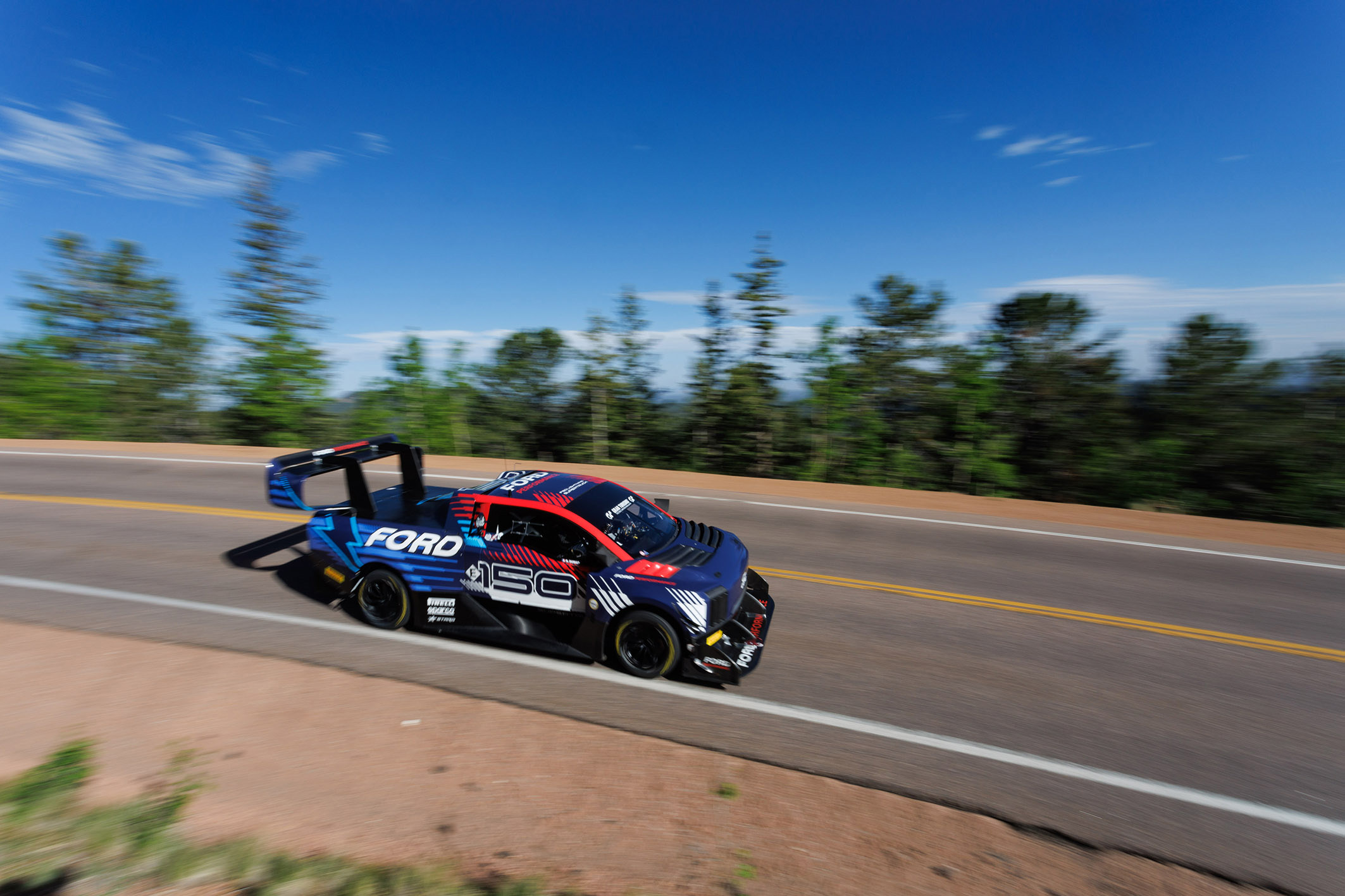 The F-150 Lightning SuperTruck.