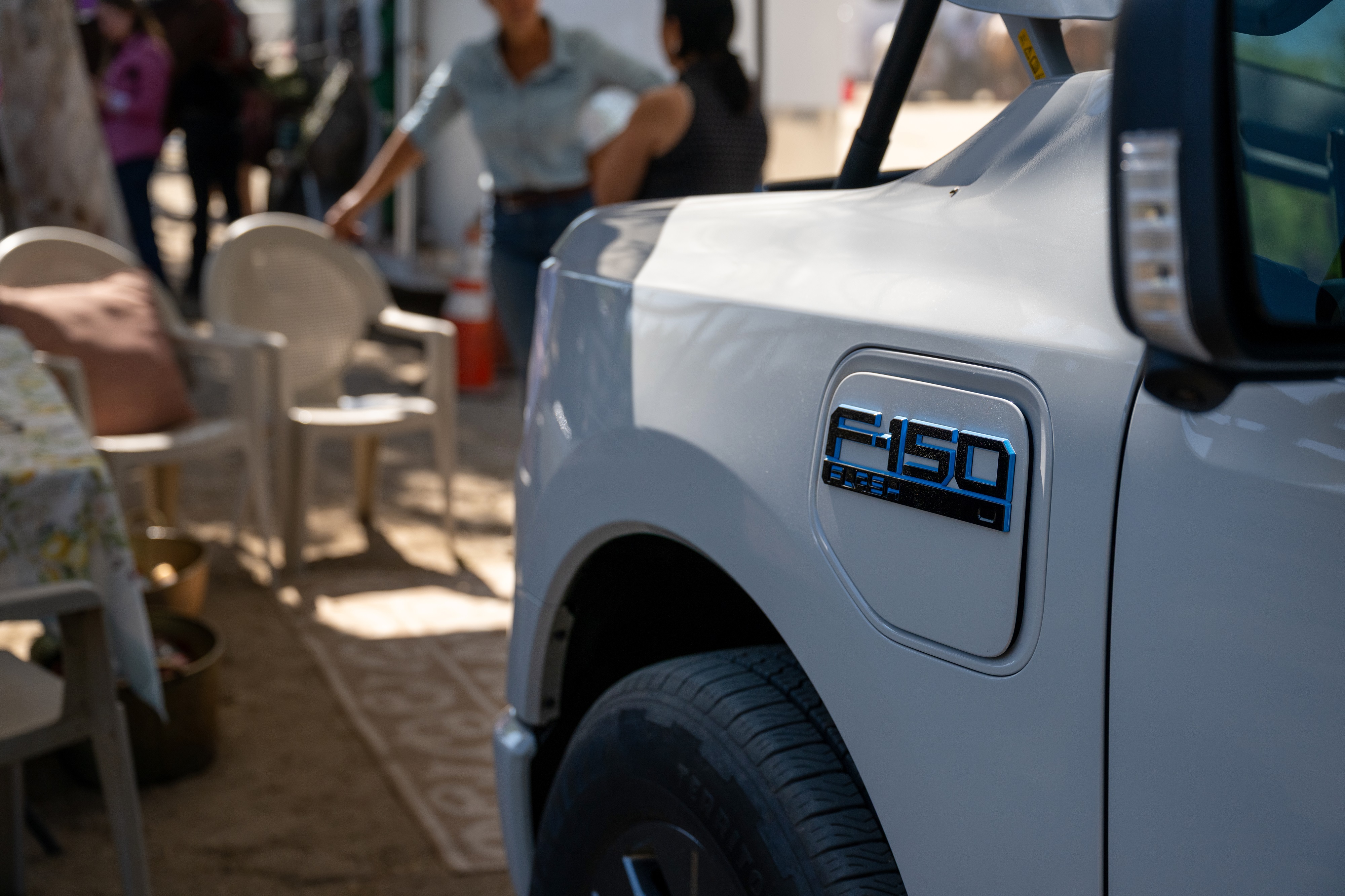From hauling horses to hosting judges, the F-150 Lightning played a key role in the annual Mudslingers summer fundraiser held in Southern California.