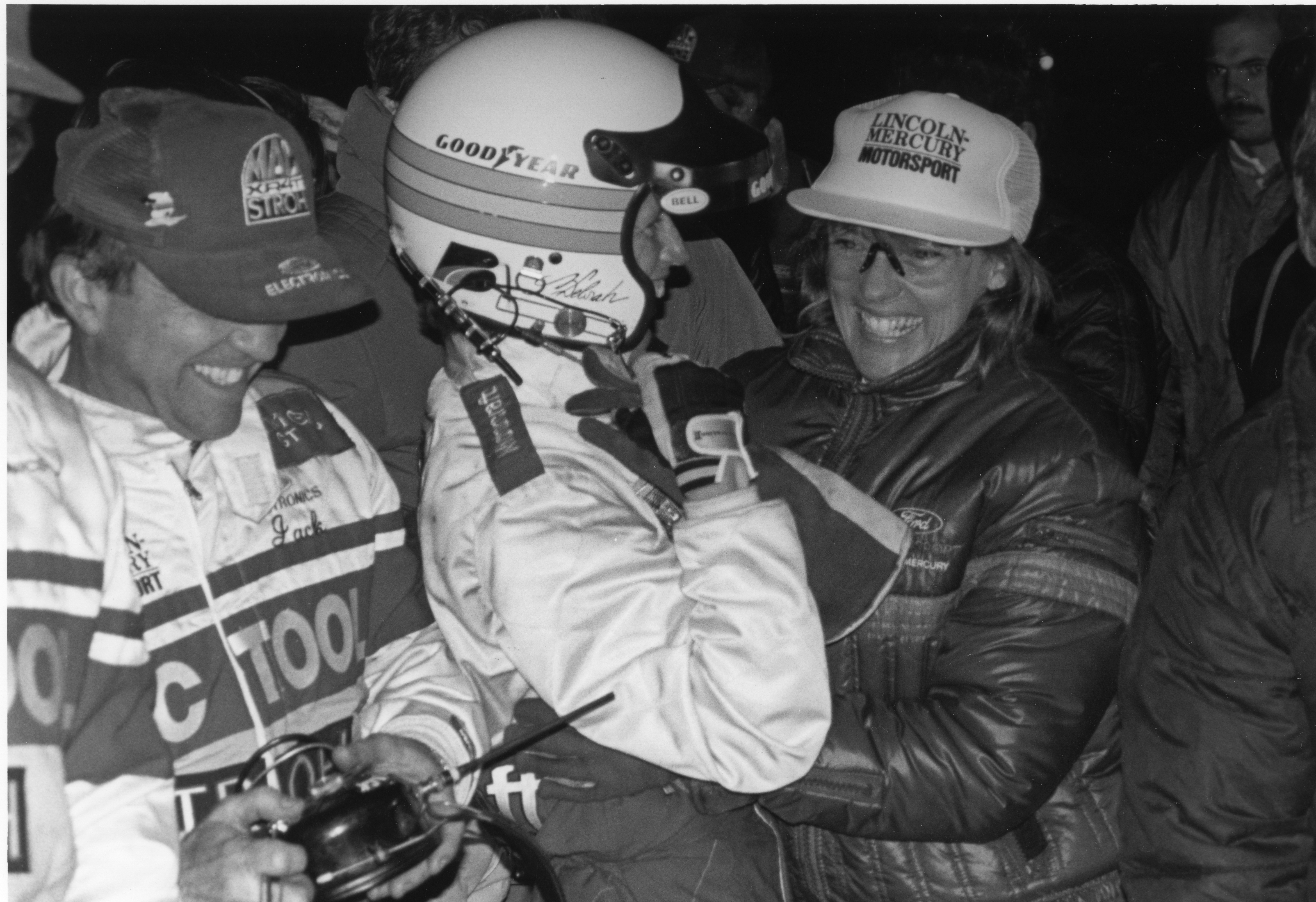 Lyn St. James and Deborah Gregg.