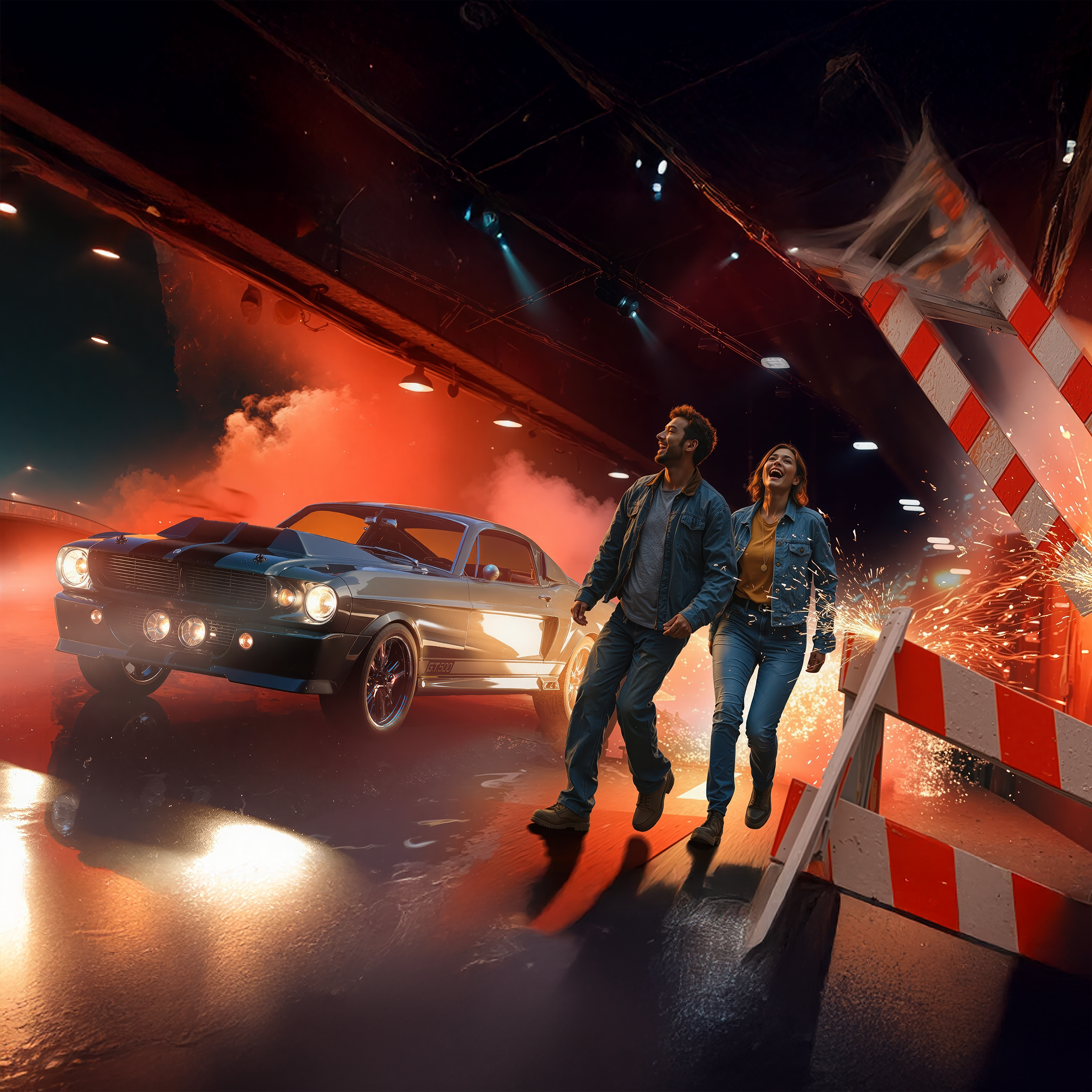 American Icon: A Mustang Immersive Experience Rendering