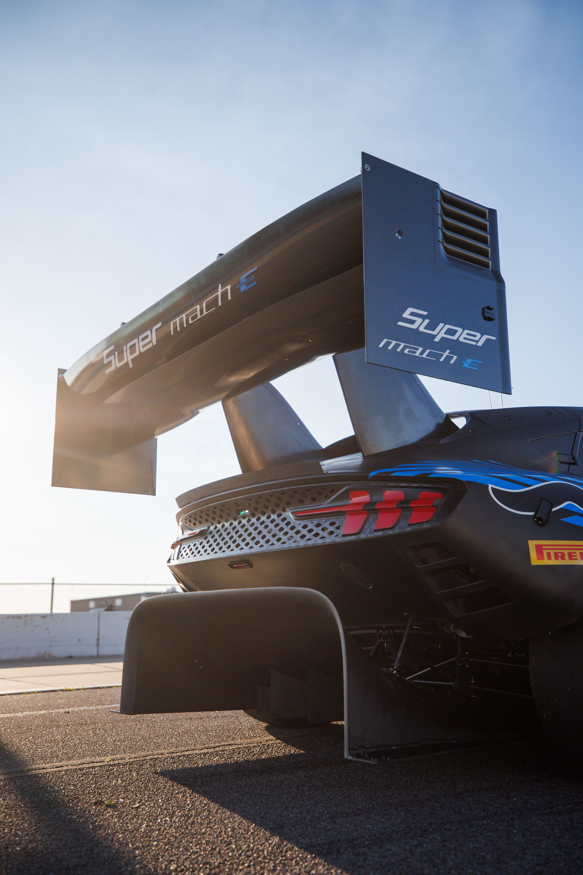 Ford Performance Super Mustang Mach-E Electric Demonstrator.