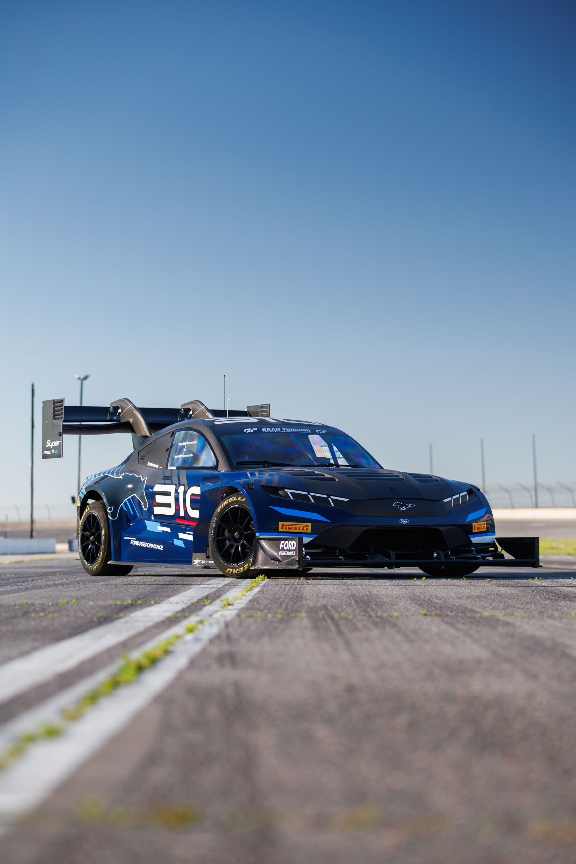 Ford Performance Super Mustang Mach-E Electric Demonstrator.