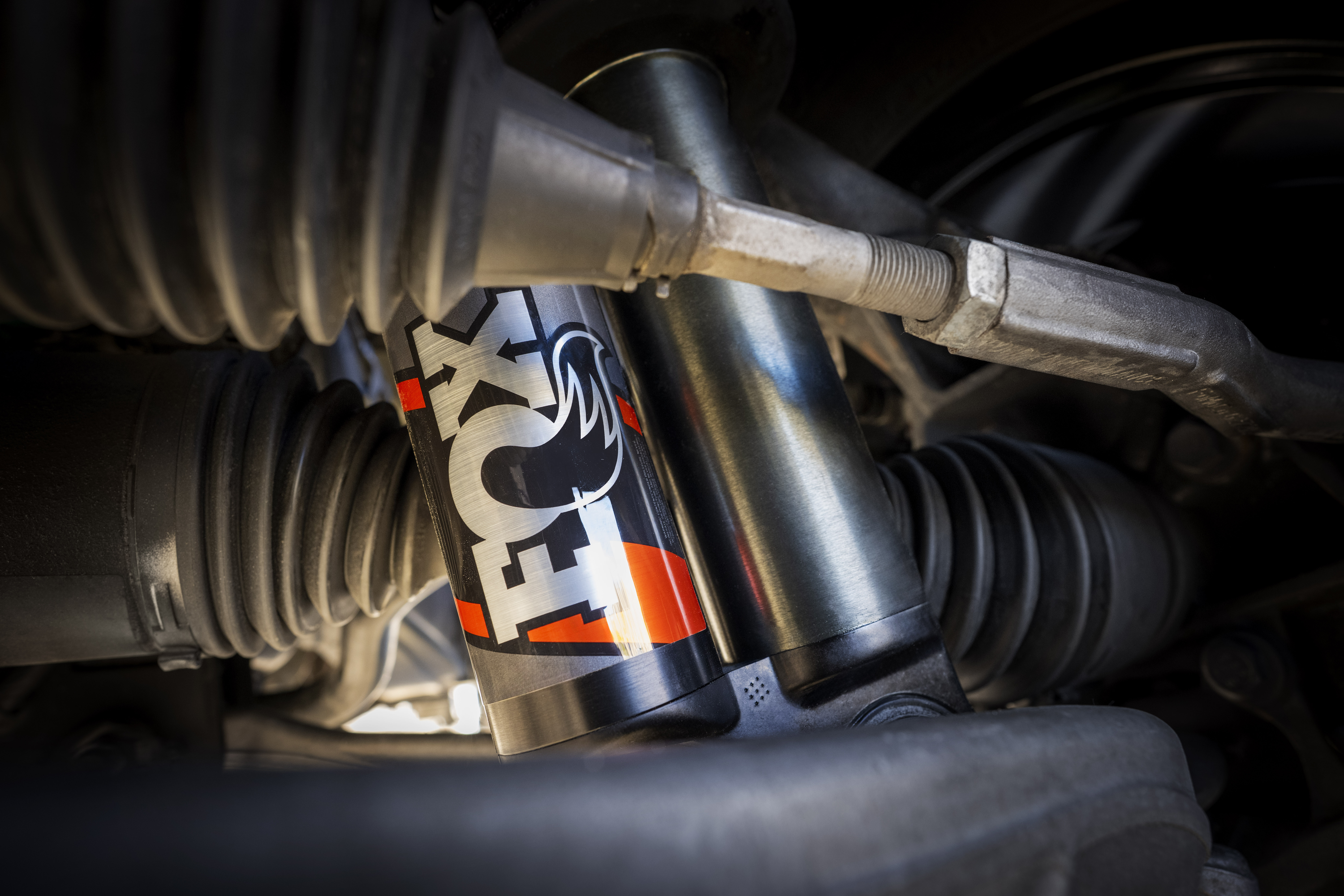 The Fox internal bypass shock is optional on Bronco RTR.